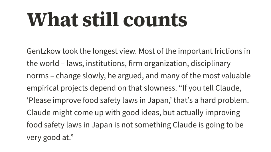 mattkahn1966's tweet photo. Stanford recently held an AI Social Science conference.  This quote from a friend of mine is worth thinking about.  A thread. 
https://t.co/dVoSpsam39 https://t.co/AGKrYTpQM1