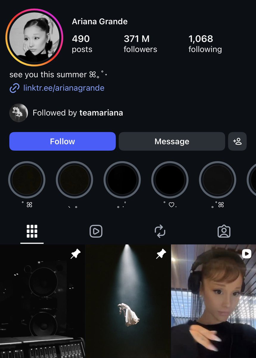 Info Ariana tweet media
