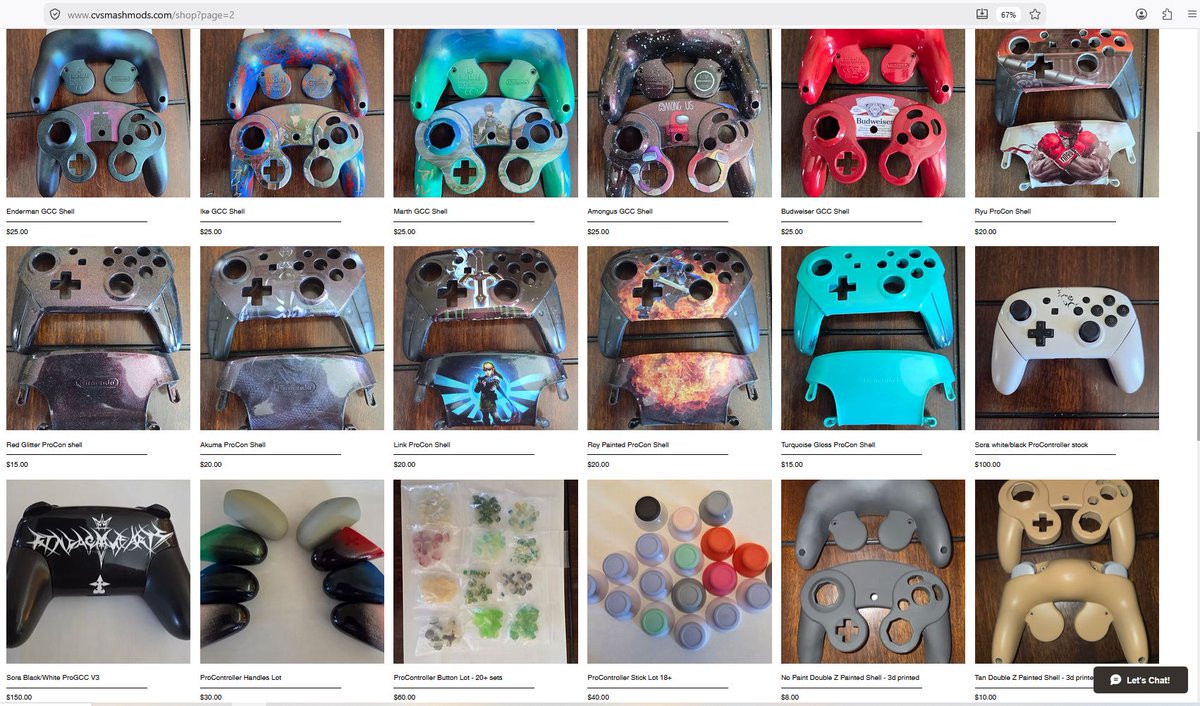 CVSmashMods's tweet photo. Hey all,

I have bunch of shells, buttons, and various items for sale. Some of this stuff I have had for years and would like to get rid of it all. It's all posted on the website (link below). 

Thanks for checkin it out if you do! https://t.co/TrdFO4EoZh