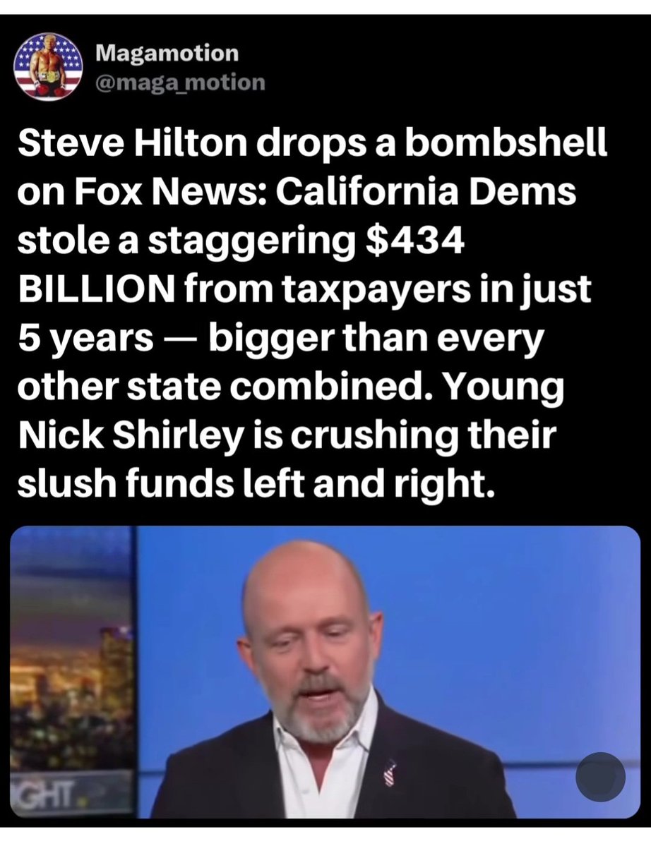 JeffCoxOriginal's tweet image. California Attorney General @AGRobBonta IS COMPLETELY FULL OF SHIT. The mismanagement in that state is out of control. @GavinNewsom IS CORRUPT !!!
#GavinNewsom has painted himself and #California taxpayers into a financial quagmire !!!🤬🤮
Between the CORRUPTION and