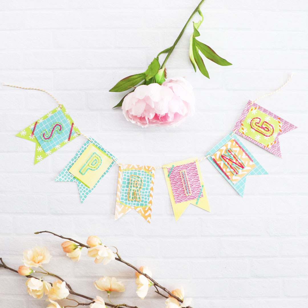 Add a pop of color to your spring decor with this DIY spring banner. 🌸🌿 It’s made with patterned paper and a few simple embroidery supplies, making it a simple way to welcome spring and update your home for the season.

Get the full tutorial here: laurascraftylife.com/colorful-sprin…