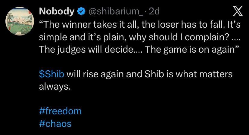 SHIBMortal's tweet photo. Is 0.0003 enroute !?
Since $SHIB will rise again and shib matters always. https://t.co/Fve6Qn9WOm