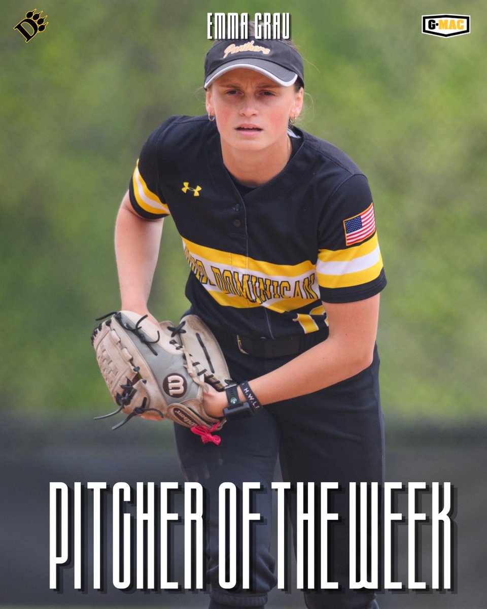 ODUAthletics's tweet image. 𝐆-𝐌𝐀𝐂 𝐏𝐢𝐭𝐜𝐡𝐞𝐫 𝐨𝐟 𝐭𝐡𝐞 𝐖𝐞𝐞𝐤🔥

Sophomore Emma Grau dominated in the circle, pitching 20 scoreless innings during a week in which she recorded three consecutive shutouts, while also contributing three home runs at the plate.

#ClawsOut