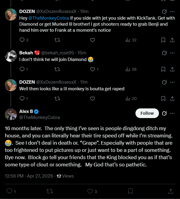 DOZEN - Codename: JESTER SNAKE tweet media
