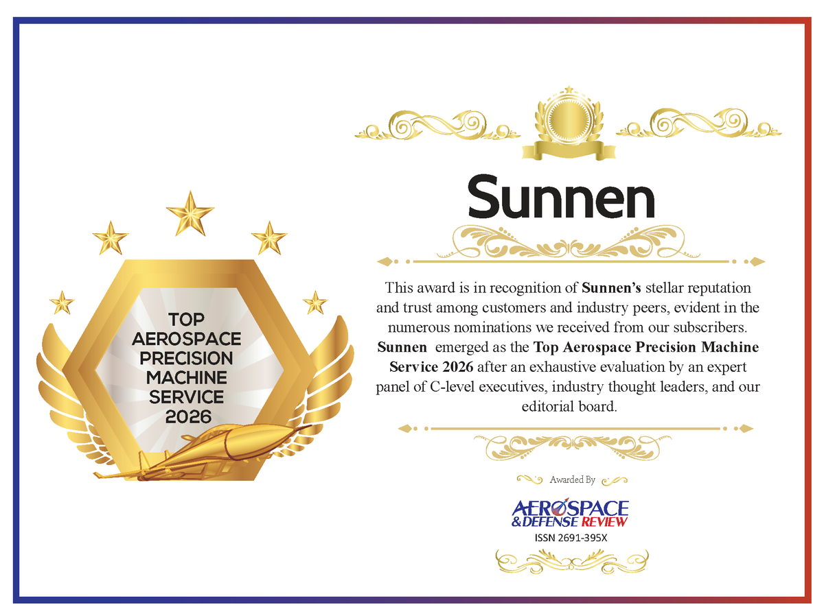 sunnen's tweet photo. Sunnen was named a top Aerospace Precision Machine Service for 2026 for its tight tolerances and repeatable processes. See how our honing, lapping, and gaging solutions support safety-critical aerospace and defense programs worldwide. https://t.co/xAO4plcBBu https://t.co/kvFe1DbRQW