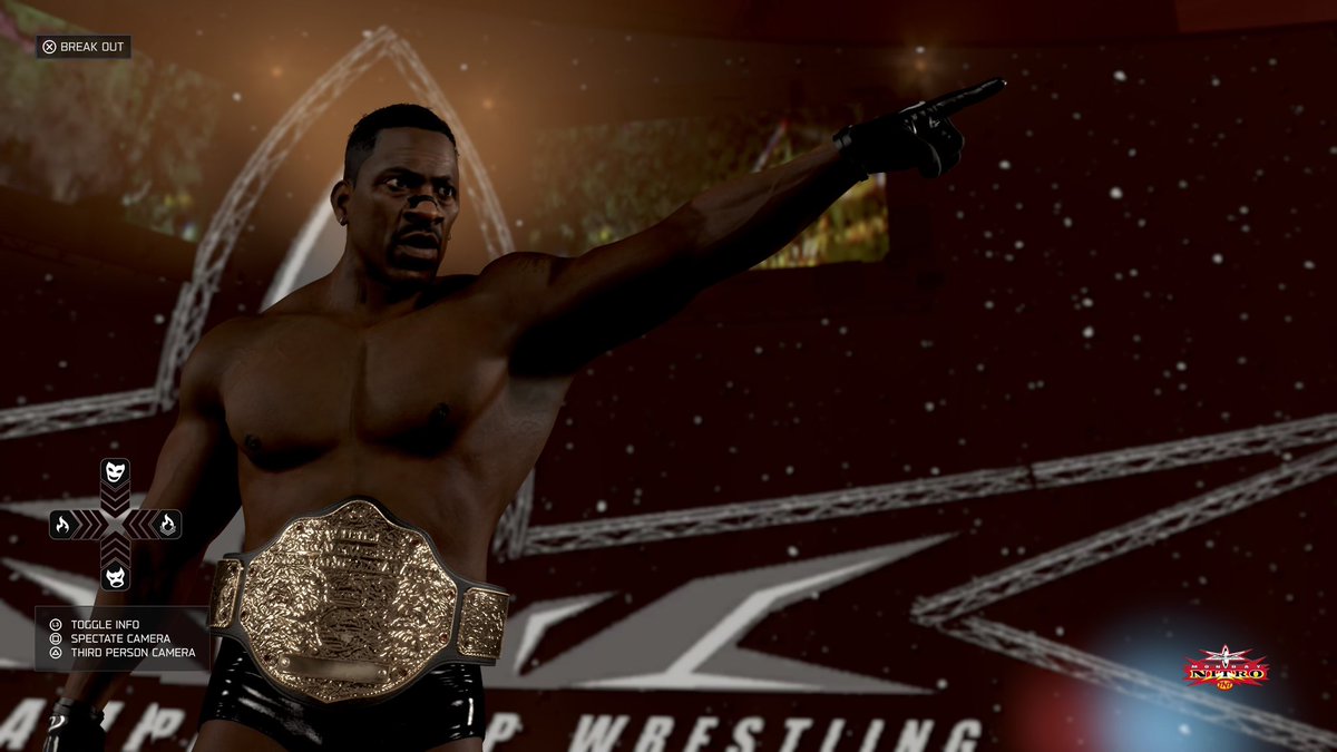HufstetlerJeff's tweet image. Community Creations is coming in clutch this year in @WWEgames 💪🏼

#WWE2K26
#WCW
#WWE