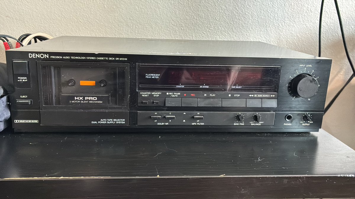 jaabose's tweet image. Wanted to share My TASCAM &amp;amp; Denon. #Analog #Cds #CassetteTapes