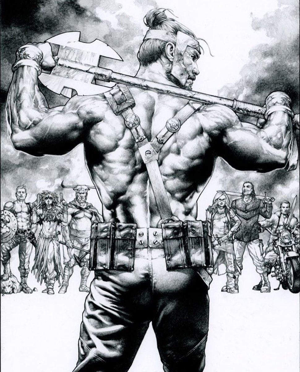 cimerians's tweet image. Gods of War cover art Jay Anacleto (2016)
#comicart