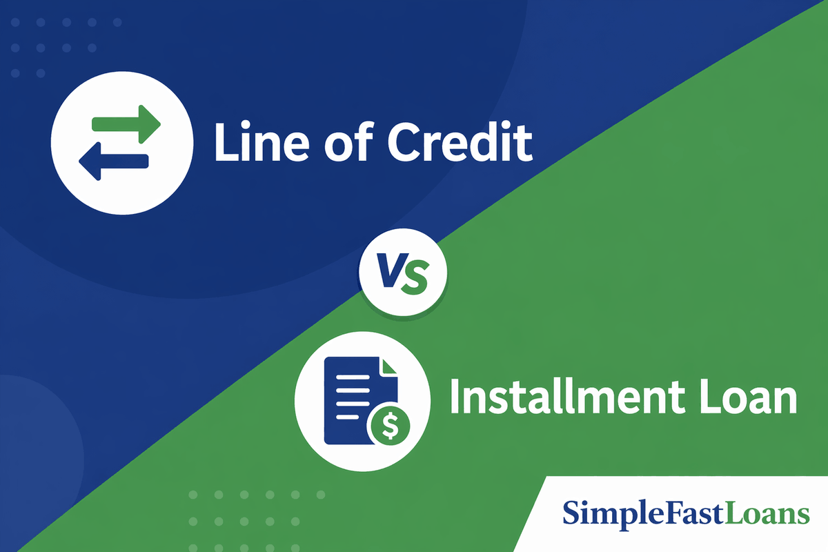 SimpleFastLoans's tweet image. Installment loan vs. line of credit: what’s the real difference?

Installment loans = predictable payments + clear payoff timeline.
Lines of credit = flexible access + more active management.

simplefastloans.com/blog/installme…

#PersonalFinance #InstallmentLoans #CreditTips