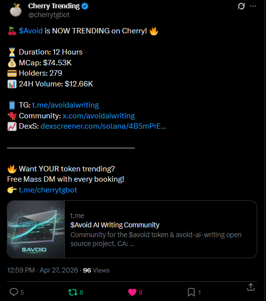 $Avoid AI Writing tweet media