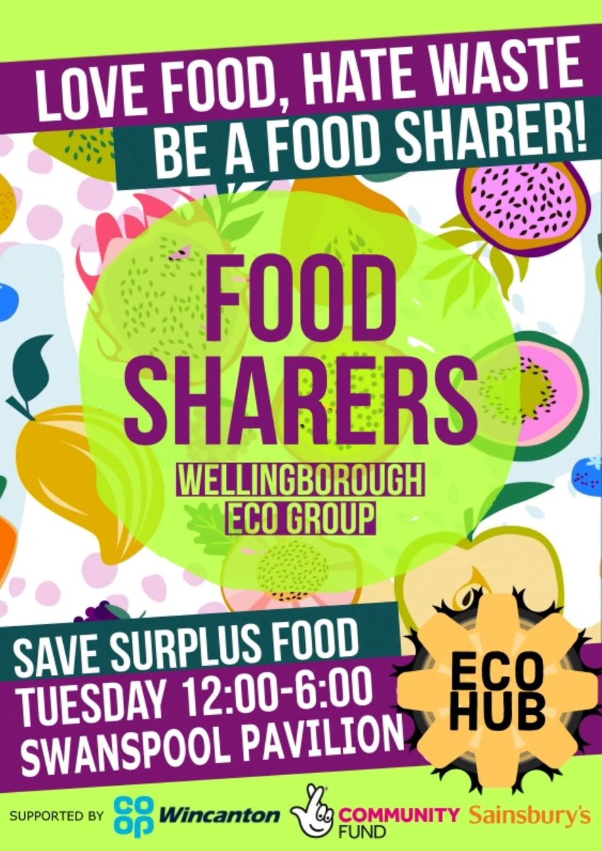 wellyeco's tweet image. Come to HAPPY CAFE, SWAP SHOP, FOOD SHARERS, SUB &amp;amp; for a TUESDAY TIDY UP this Tuesday!

ECO HUB Swanspool Pavilion 10-6:

🟡 Happy Café
🔵 Wellingborough Swap Shop
🟣 School Uniform Bank
🔴 Tuesday Tidy Ups
🟢 Food Sharers

Join in, go ECO HUB!

wellingboroughecogroup.org.uk/eco/hub/ #eco #swap