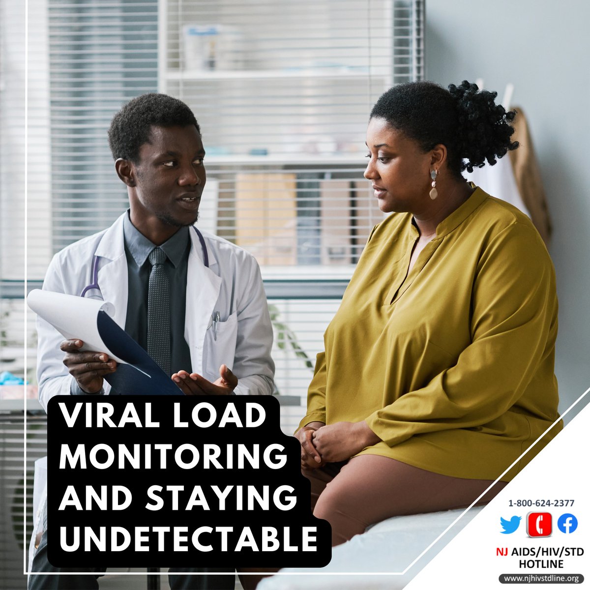 njhivstdline's tweet image. With ART and #UequalsU science, life with #HIV is full of possibilities.
💬💊 Stay on ART.
📉 Get undetectable.
❤️‍🔥 Stay untransmittable.
🌟 Live a long, healthy, powerful life with HIV.
We’re here for testing, prevention and treatment questions/info: 📞1‑800‑624‑2377 #HealthierNJ