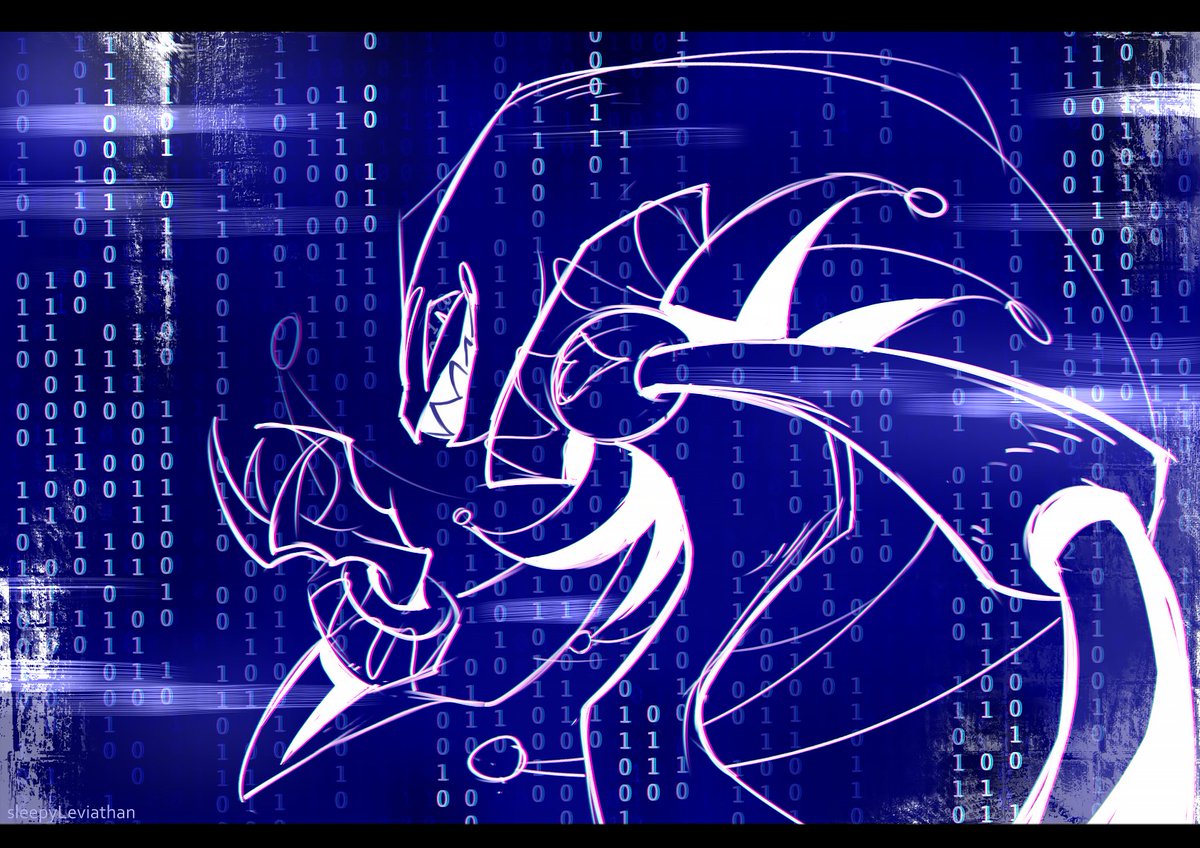 shadreym's tweet photo. He appeared in the episode for less than a second, but I liked him so much... I'll call him Cyberolli 👀 will definitely draw again  

#fizzarolli #HelluvaBoss #HelluvaBossFizzarolli #Cyberolli https://t.co/6OBT4iFaQQ