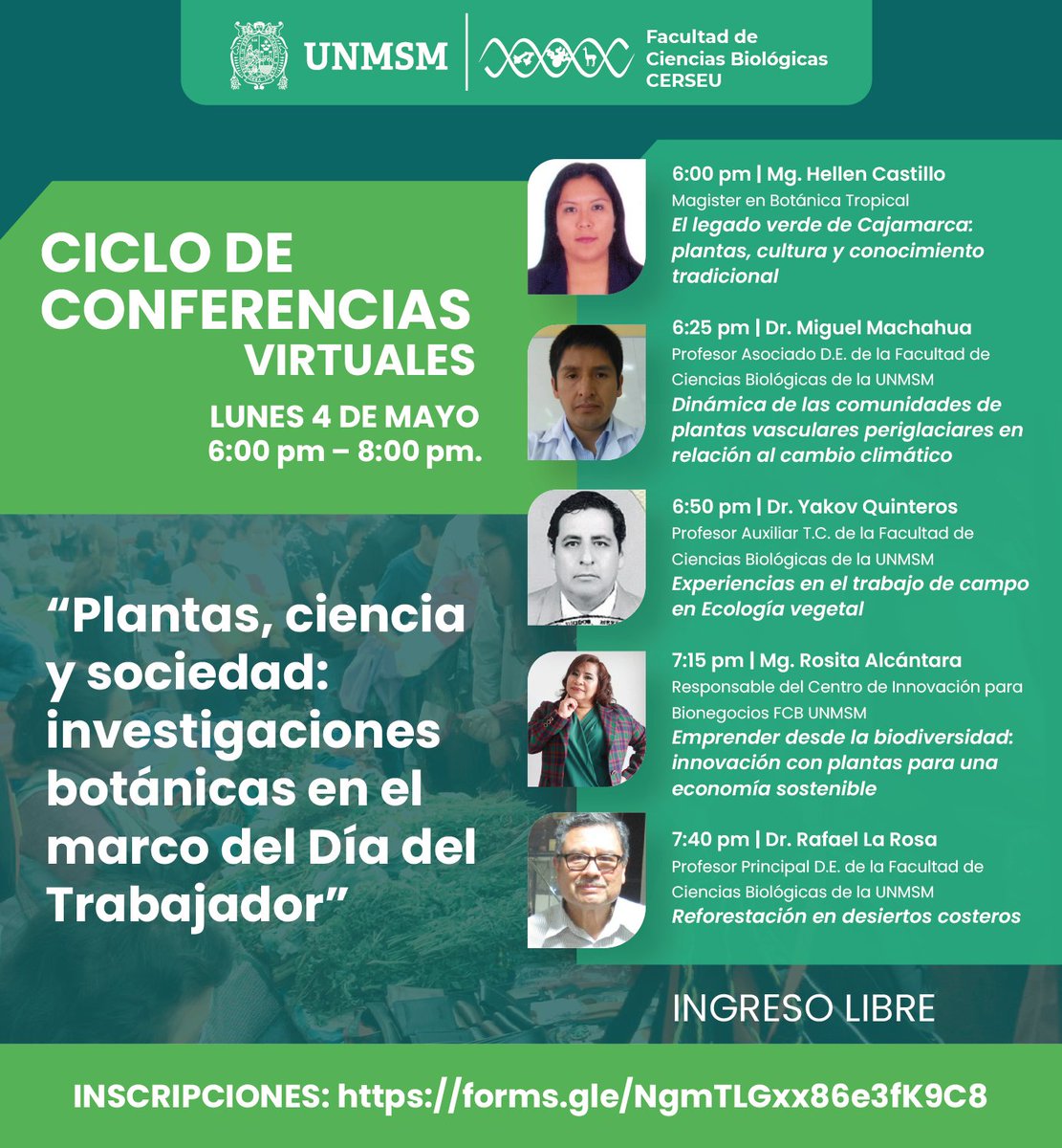 Ciencias Biológicas - UNMSM tweet media