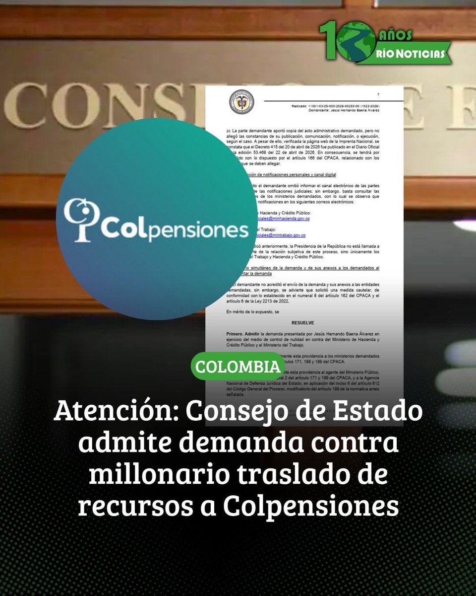 Río NoticiasCo tweet media