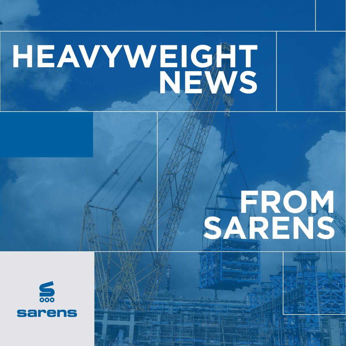 Sarens's tweet image. Don’t miss the biggest stories from the world of #HeavyLifting. Sarens Heavyweight News delivers monthly updates on projects, #Innovations, and industry highlights, straight to your inbox. Subscribe! bit.ly/2ylkjlR #NothingTooHeavy