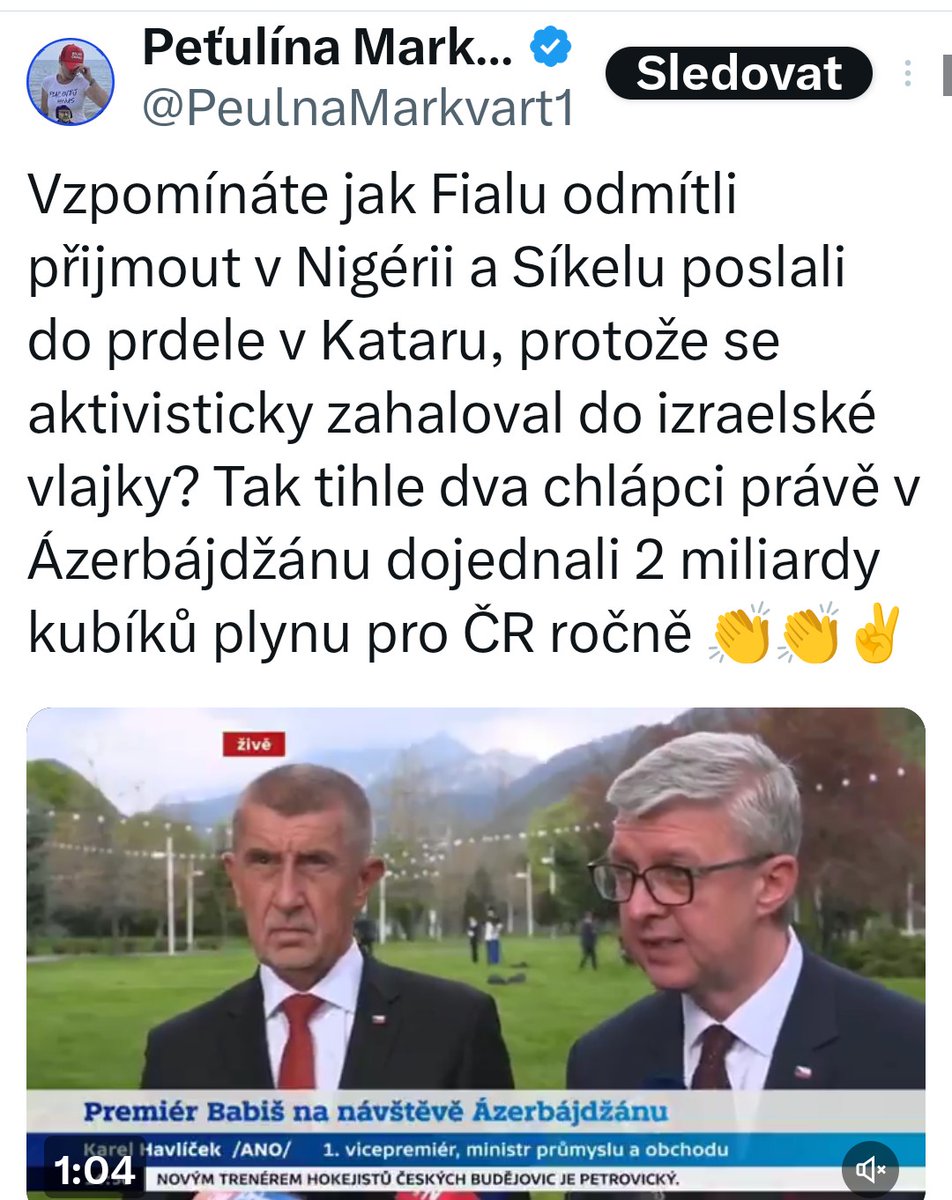 Dodávky plynu a ropy dojednala Fialova vláda.....tihle pitomci se baví o letech 2028-30.......aby bylo jasno.