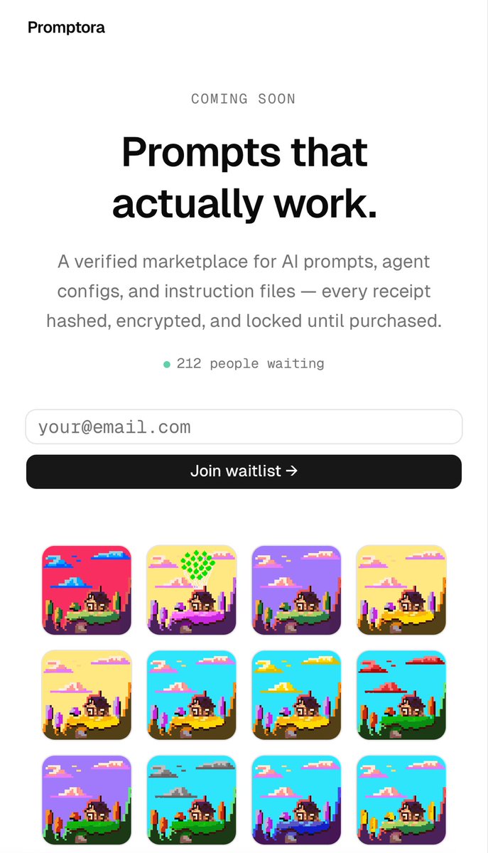 Promptora tweet media