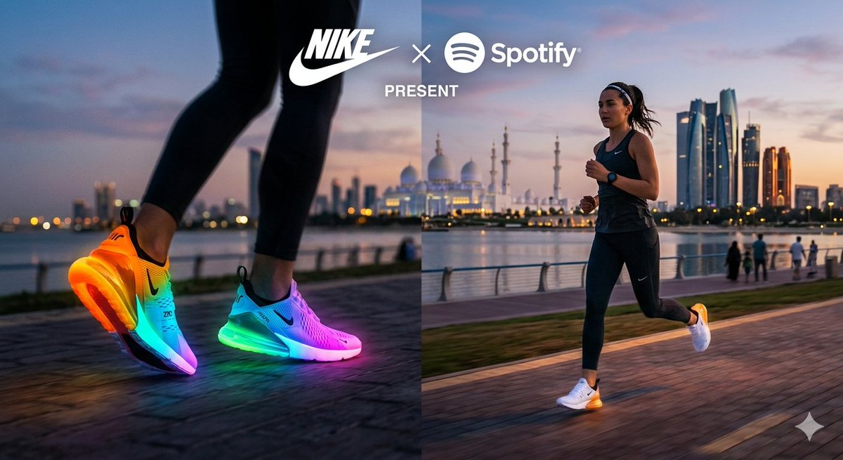 samradhingr's tweet photo. We are soon ready for this collab... 
Are you @Nike and @Spotify ? https://t.co/HgMxxhZ15u