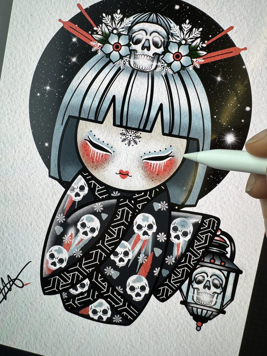 CuteCreepyGang's tweet image. Art to street ⚡Kokeshi Cold Moon T-shirt 

Made for the streets. Worn to death.
Art you don’t just hang… you wear.

#NFTArt #StreetWear