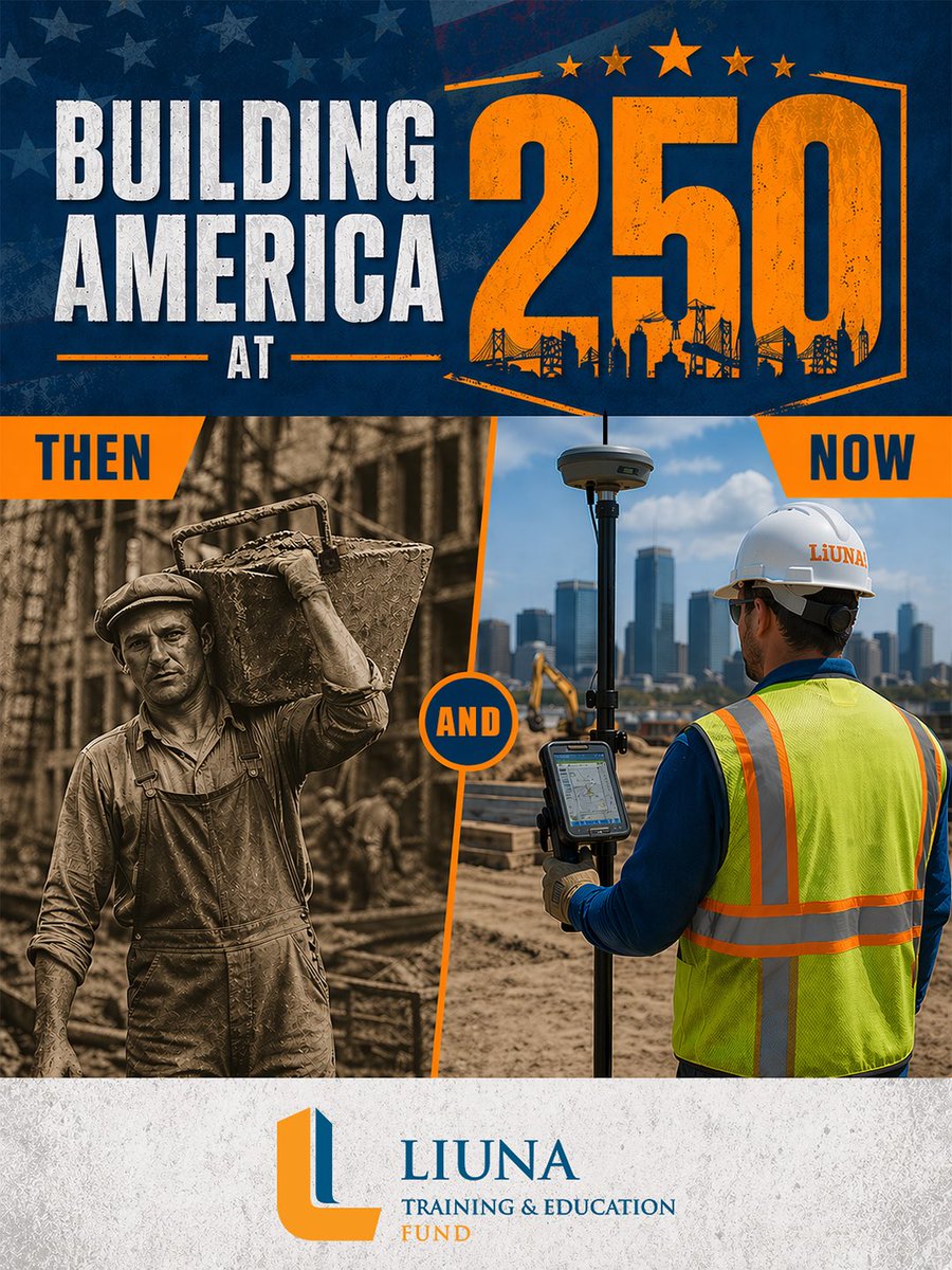 TrainingLiuna's tweet photo. We start National Apprenticeship Week remembering our proud past, and the workers who built the foundation of LiUNA, while looking to the futures of our Trade and the vital role apprenticeship and training plays to ensure every Laborer is skilled, safe, and productive. https://t.co/8WTWKrTqSa