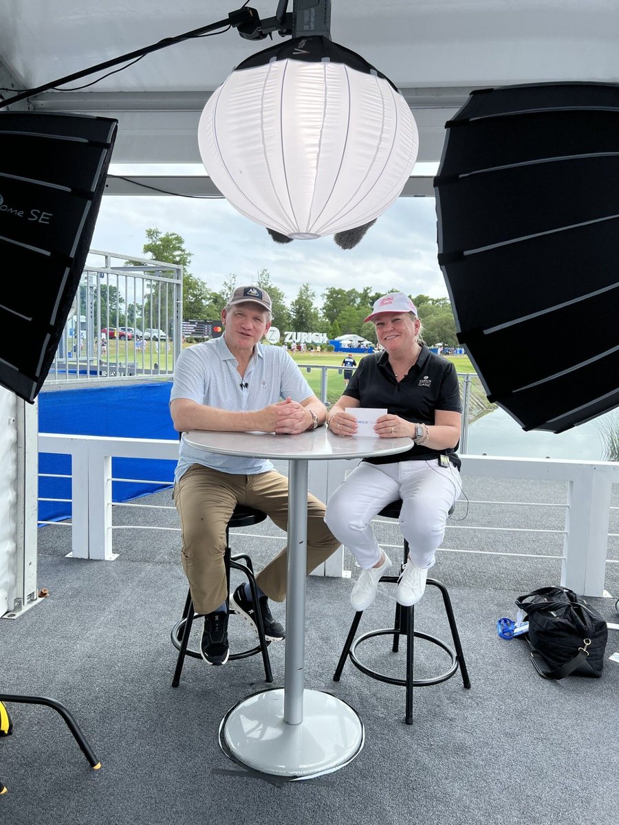 CommTemple's tweet photo. Big thanks to Deirdre Manna of @ZurichNA for having me on "Connections from the Green" at this year’s @Zurich_Classic! 

We had a great discussion on the state of the insurance market. As I mentioned on the show, the most effective way to lower your premiums is to shop your coverage. We are hearing from Louisianans every day who are saving significant amounts on both homeowners and auto insurance simply by comparing options.
