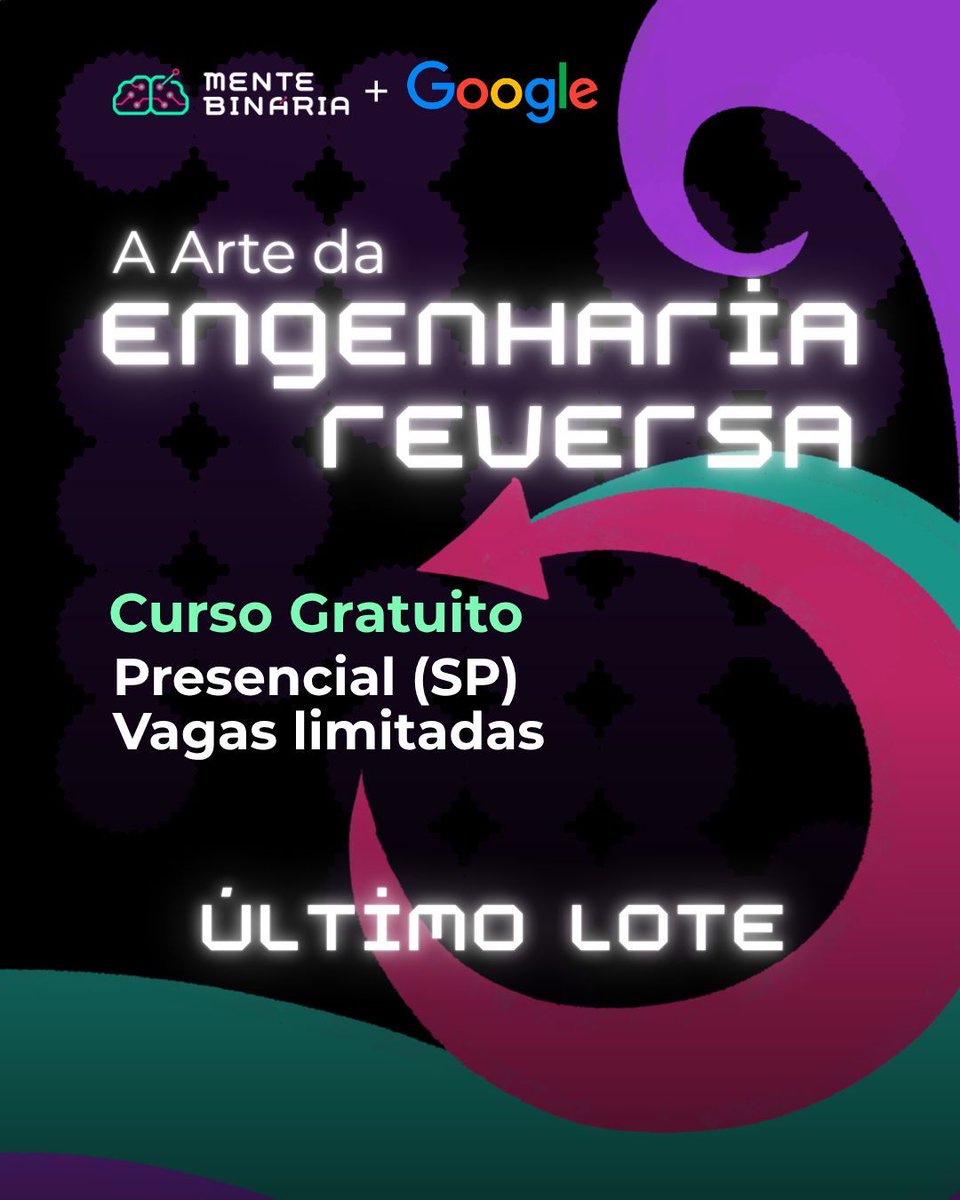 mentebinaria's tweet photo. As vagas iniciais se esgotaram rapidamente.
Após uma análise, identificamos a possibilidade de abrir um novo lote limitado de vagas. Para participar do curso, é necessário atender a todos os pré-requisitos, garantindo melhor aproveitamento do conteúdo.

🔗 https://t.co/xGZsYLPCpk https://t.co/NHe8HiWZLM