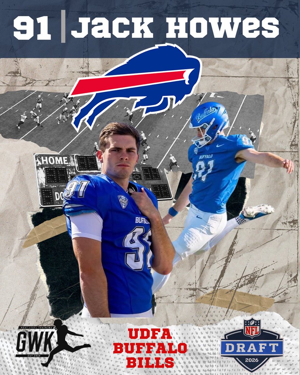 CoachGantz's tweet image. Congratulations to Jack Howes who is headed to @BuffaloBills Rookie Mini Camp as an UDFA 

@JackHowes06 

#GWK #BuiltDifferent
