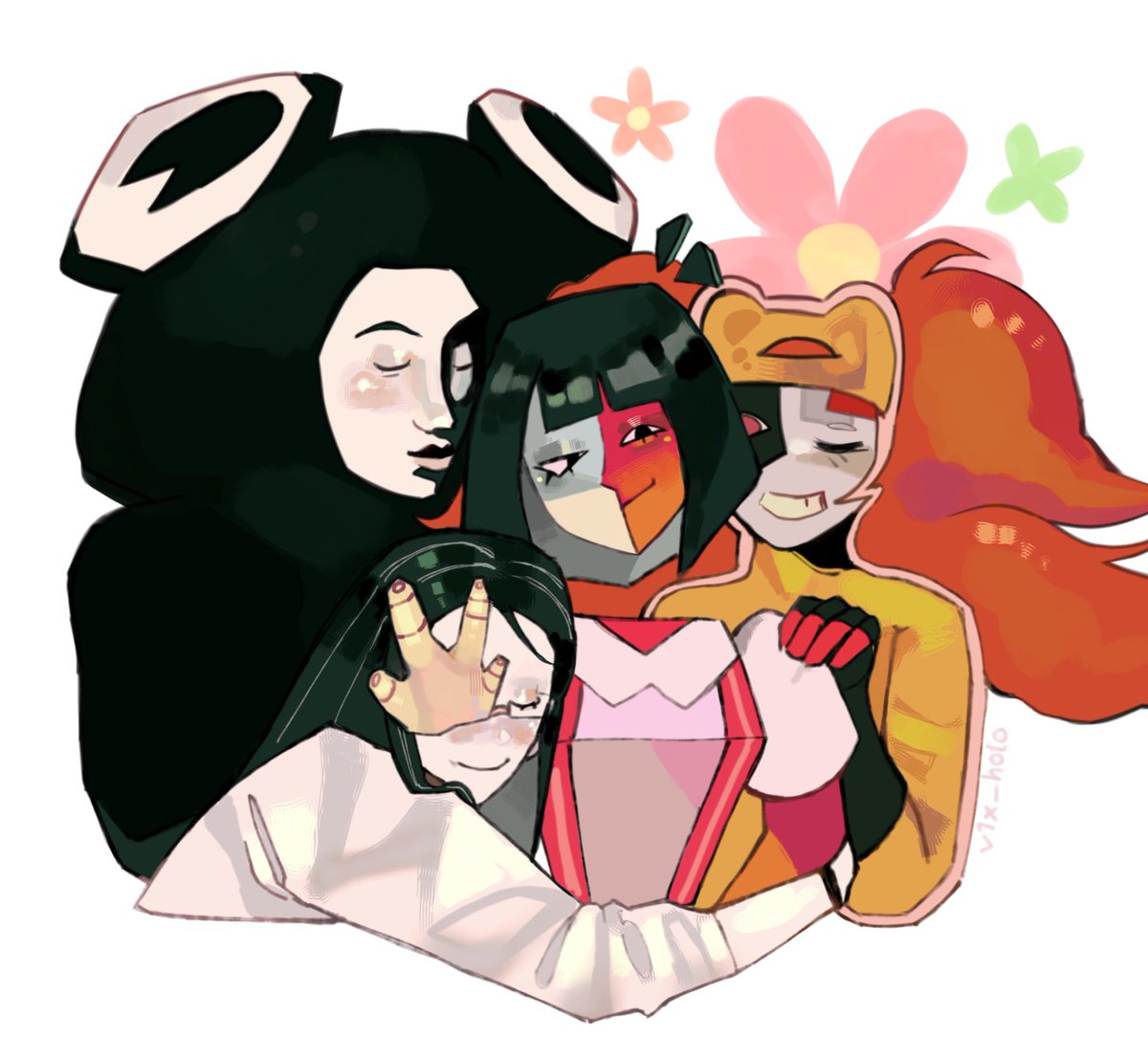 ENA and her friend's love 💋