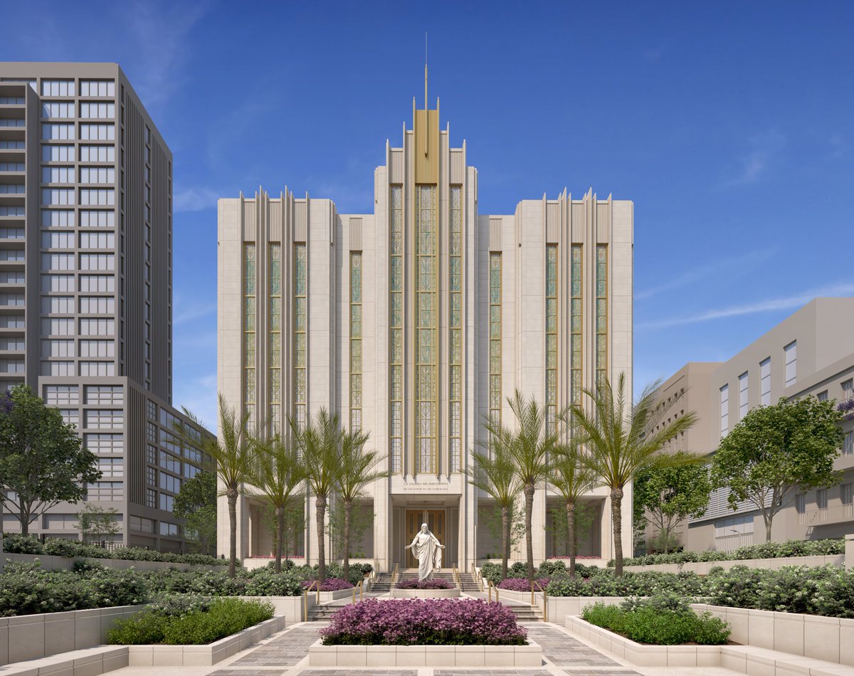 Ch_JesusChrist's tweet image. The First Presidency of The Church of Jesus Christ of Latter-day Saints has provided an updated exterior rendering of the Buenos Aires City Center Argentina Temple.

In a recent general conference, President Dallin H. Oaks taught about the purpose of worshiping in sacred houses