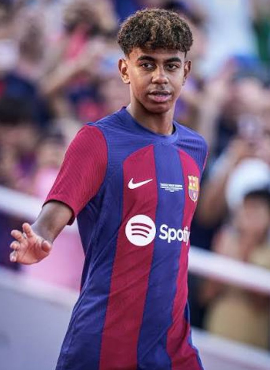 شكل لامين يامال في آخر مره شاف فيها بطوله لريال مدريد