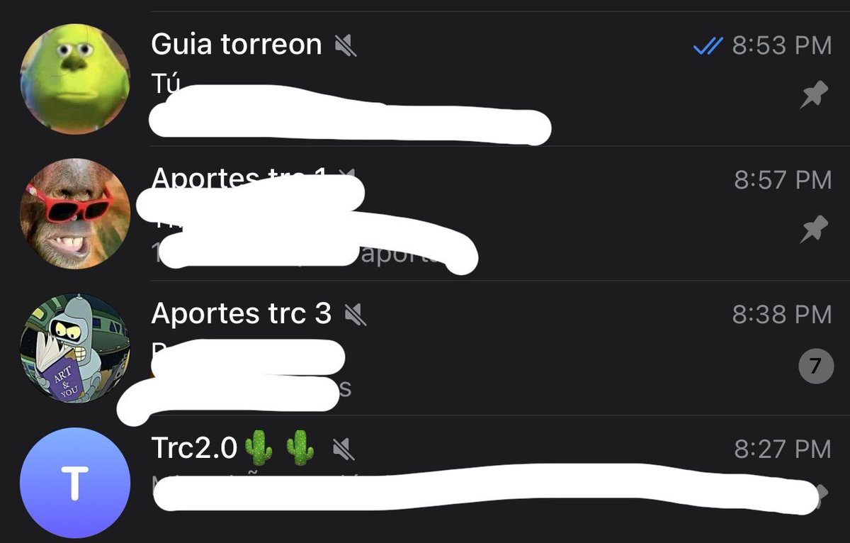 TrcSeca's tweet photo. Grupos de T3L3gram pueden aportar para el acceso en 3 grupos o pagar para acceso a 7 grupos para más información al privado
Un gruP0 con diCcionario PAl0s interesados mandar mensaje al privado https://t.co/VczUlv249u