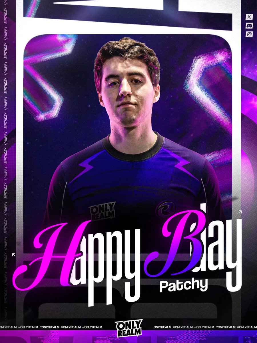 MedStudi0's tweet image. Birthday Poster Design for @OnlyRealmgg !

All support is appreciated!
#graphicdesign #esports #birthday #visualidentity