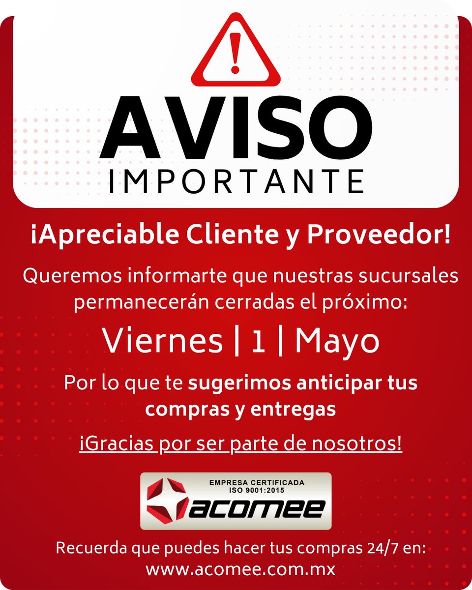 Grupo Acomee tweet media