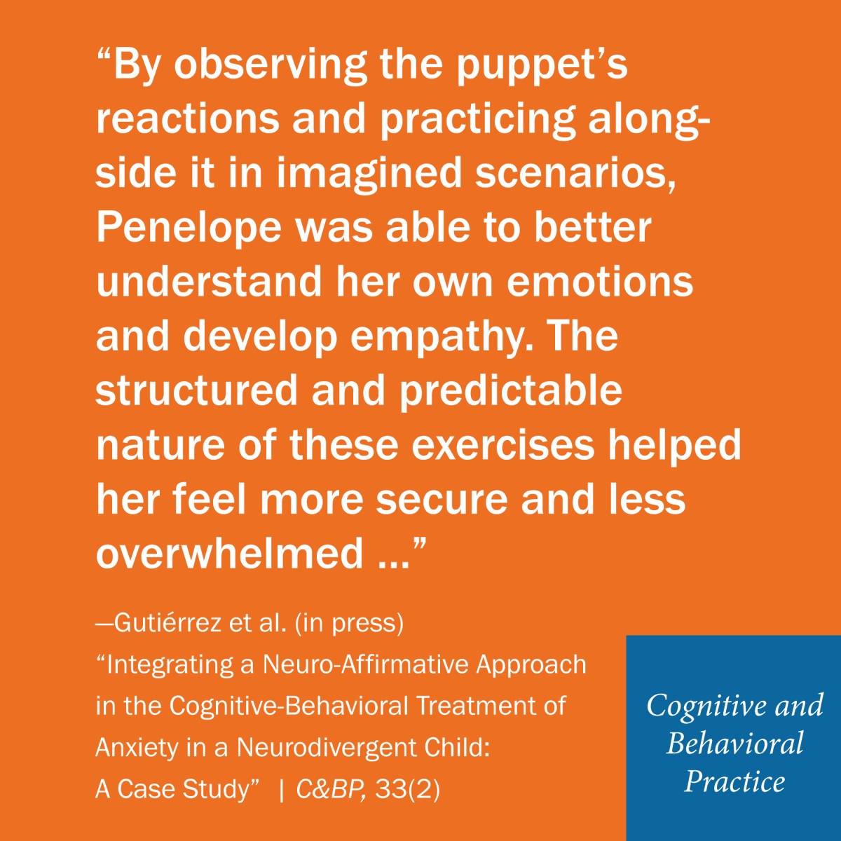 Association for Behavioral and Cognitive Therapies tweet media
