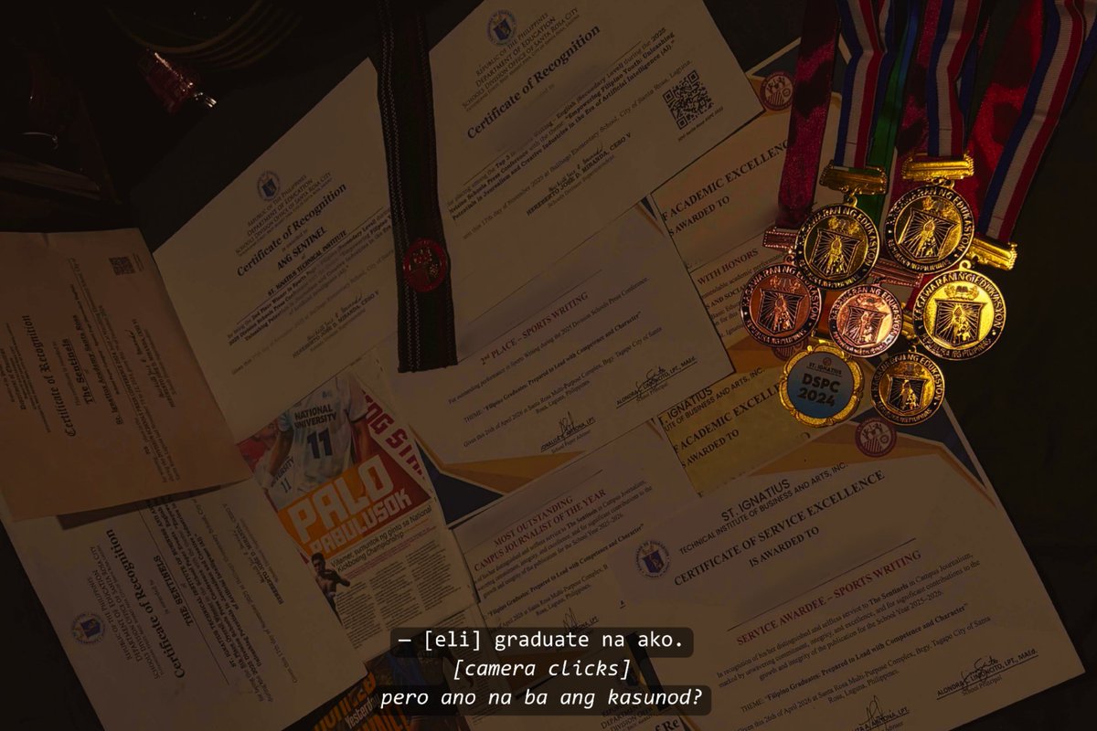 y6laiwu's tweet image. #graduate

after the applause, what now?

in sports writing, we were taught to use medal stories to inspire others—to frame every podium, every clenched fist, every tear as a lesson in perseverance. but as a journalist, i’ve learned that the truest stories don’t always wear gold.