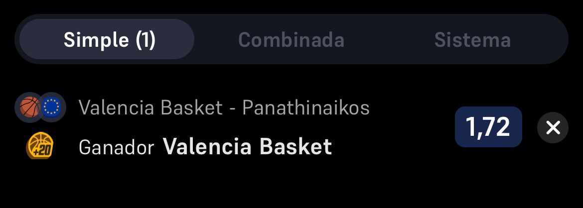 futbolinapuesta's tweet photo. 🏀 Empieza lo bueno de la Euroliga, camino a la final 4 y favorito en este primer encuentro para @BrabenderBets ... ⬇️⬇️⬇️

Solo para mayores de 18 años y con responsabilidad. De la mano de @WinamaxDeportes https://t.co/lIEt60pSxT