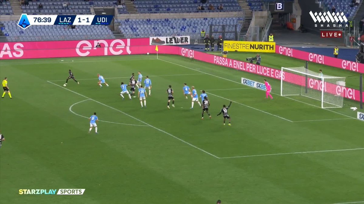 ماذا أهدرت زانيولو. أودينيزي يهدر أغرب فرص في المباراة أمام لاتسيو 