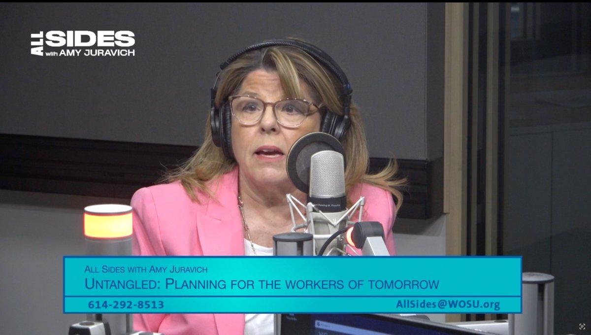 OhioExcels's tweet photo. Thanks to @wosuallsides for having @OhioExcels President Lisa Gray on to discuss why connecting students with employers is critical to preparing Ohio’s 21st-century workforce and helping more students find the right post-high school path.

Listen at https://t.co/dE7gLmwWy2 https://t.co/QRBqXAHO65
