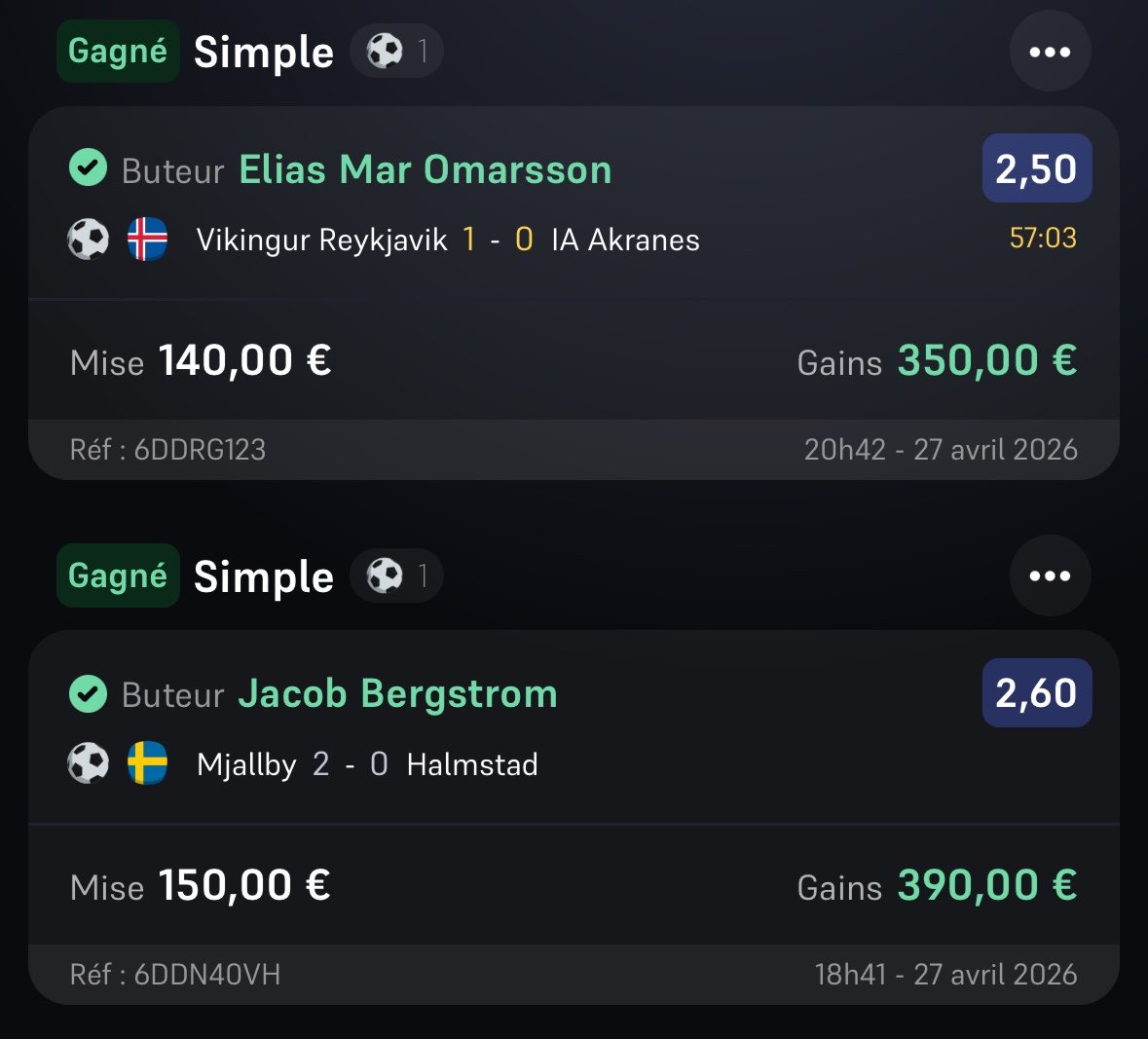 Mnc10_'s tweet photo. Roh roh ✅⚽️

https://t.co/Iw6hTxYWk8

#TeamParieur https://t.co/DkSbybO1CY