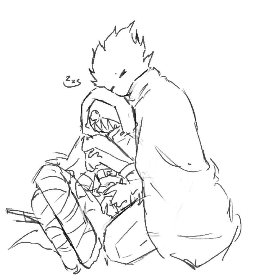 Little Red Riding Hooded Mercenary || (F-01-57) tweet media