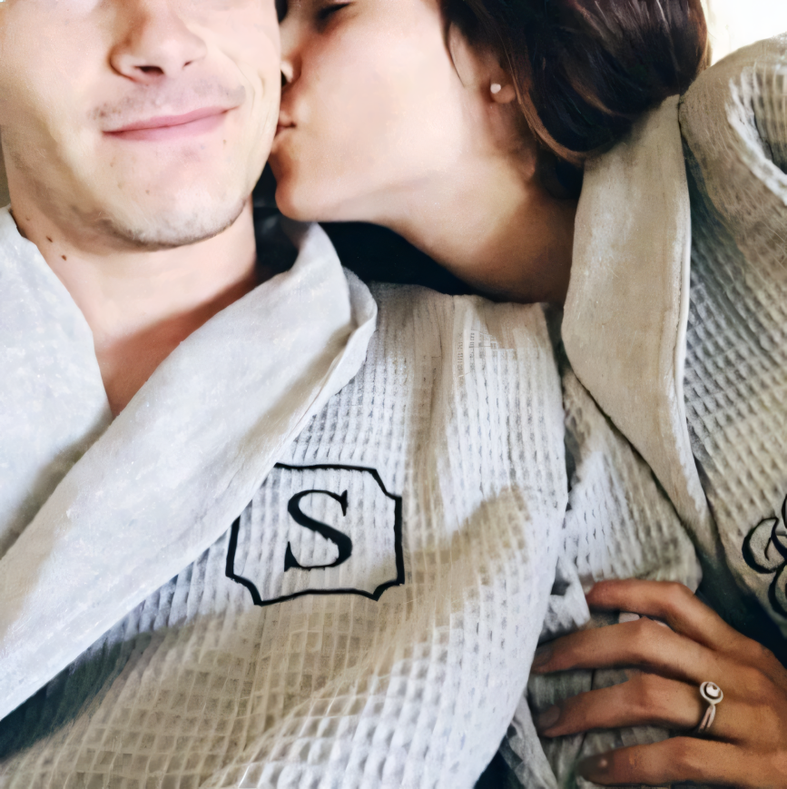 luxurytowel's tweet image. Personalized Waffle Terry Robes for Couples are designed for cozy mornings, relaxing spa nights, and unforgettable moments together. 40% OFF + Free Shipping #gifts #giftforwomen #personalizedgift #personalizedgifts #weddinggift #anniversarygift #anniversarygifts #custom #logo