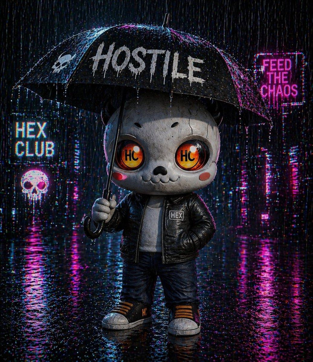 Hostile_Crypto's tweet photo. Hanging out in the black grid, Heavy static rain and neon glitches, 😈 The air tastes like ozone and burnt circuitry—perfect weather for causing a little chaos in the megablock. ⚡️🏙️
"Hex"
#hexie #hostile #blackgrid https://t.co/dC2DUcR2il