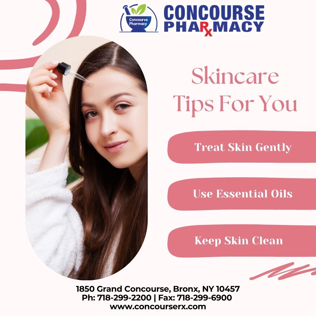 ConcoursePharm2's tweet image. Skincare Tips For You
1) Treat Skin Gently
2) Use Essential Oils  
#SkincareTips #GentleSkinCare #EssentialOils #HealthySkin #SkincareRoutine #GlowingSkin #BeautyTips #SelfCare #NaturalSkincare #SkinHealth #NewYorkCity