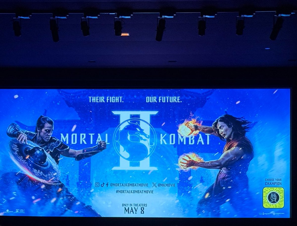 GAGEmusicx's tweet image. 🗣️Mortal Kombat 2 ‼️ It has begun....
#MortalKombatMovie @MKMovie #MortalKombat2 🎬