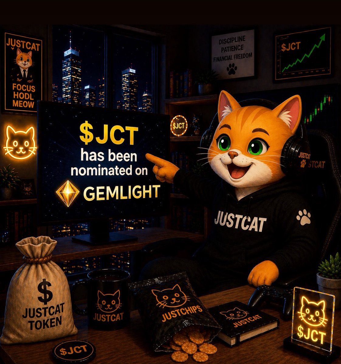 JUSTCAT-TOKEN tweet media