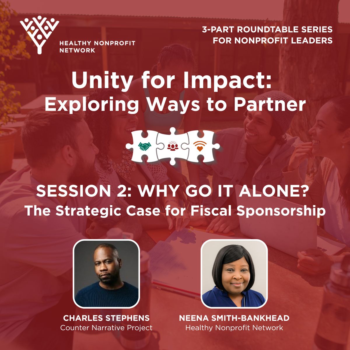EmoryCenters's tweet photo. Join Session 2 of the Unity for Impact roundtable series: Why Go It Alone? The Strategic Case for Fiscal Sponsorship. Learn about common motivators, responsibilities, and readiness considerations for fiscal sponsorship. 

April 30
1–2 p.m. ET

🔗 https://t.co/4IThzcetRi https://t.co/CgDerWQSBI