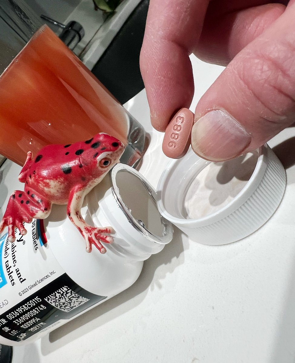 RickGuasco's tweet image. Running late this morning but took my #HIV medication before heading off to work.