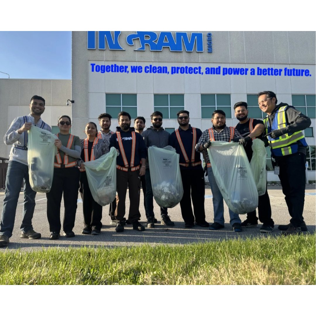 IngramMicroUSA's tweet image. What an incredible #EarthDay 🌎

Thank you to all our associates and leaders for the talent, effort and impact you brought this year. So grateful for what we continue to accomplish together — Our Power, Our Planet.💚

#IngramMicro #10toZero