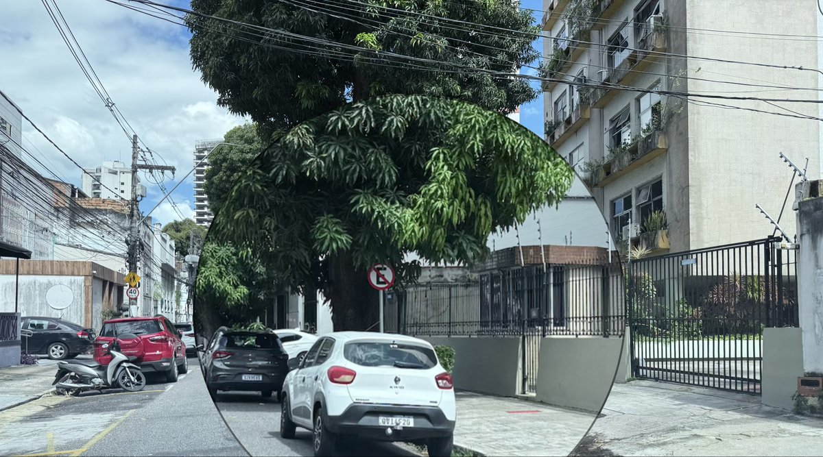 E dessa forma, sem a mínima educação, o trânsito de Belém se transforma no caos em horários de pico. Carro estacionado na faixa amarela, Rui Barbosa  próximo a Gov. José Malcher. Nenhuma fiscalização….!!!!